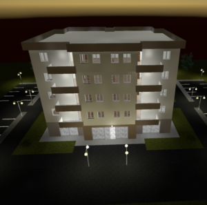 night_front_side_BuildingXE